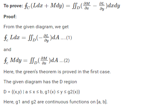 Circulation Form Of Green S Theorem